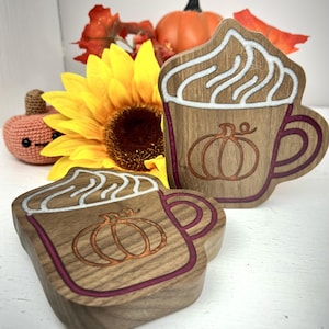 Pumpkin Gewürz-Untersetzer, einzeln