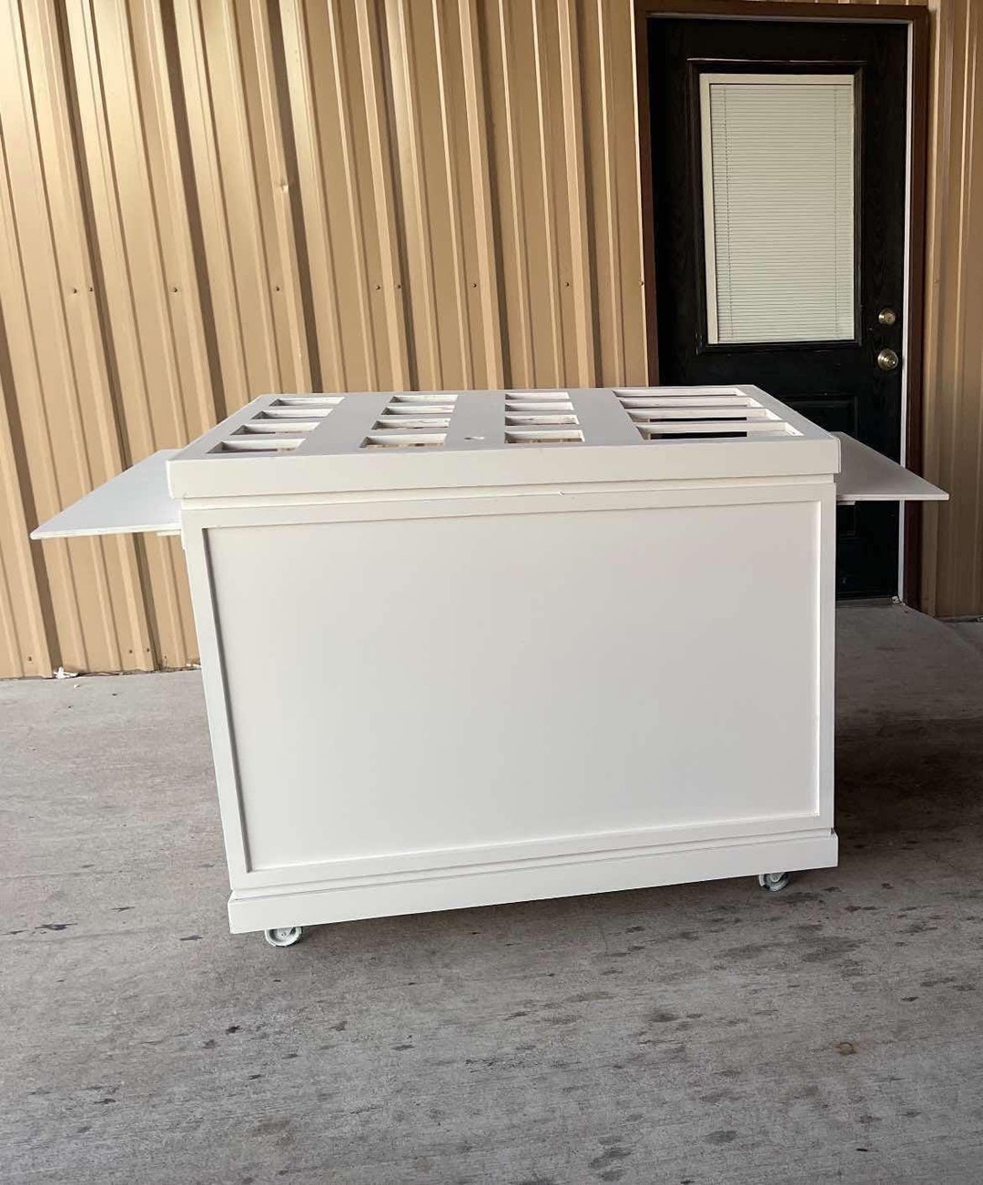 Foldable Birch Wood Catering Snack Cart - Etsy