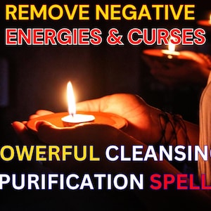 Powerful AURA CLEANSING Spell | HEX and Curse Removal | Remove Bad Energy | Fast Results | Same Day cast
