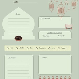 Ramadan Planner
