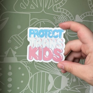 Protect Trans Kids Sticker
