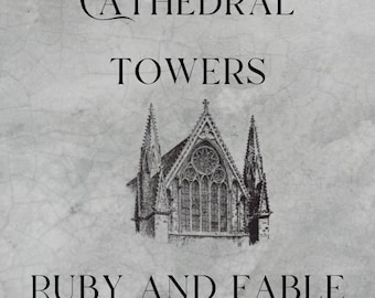 Cathedral Towers Perfume/ Gothic Perfume/ Noir Perfume/ Lavender Perfume/ Thyme Perfume/ Handmade Perfume/ Coconut Oil Perfume/ Roll on