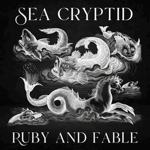 Sea Cryptid Perfume/ Fantasy Perfume/ Ocean Perfume/ Monster Perfume/ Coconut Oil Perfume/ Handmade Perfume/ Roll On Perfume/ Spray Perfume