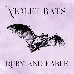 Violet Bats Perfume/ Sugared Violets Perfume/ Violet Perfume/ Grape Perfume/ Coconut Oil Perfume/ Handmade Perfume/ Roll On Perfume