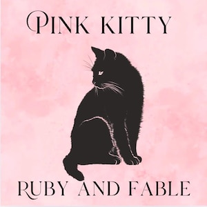 Pink Kitty Perfume/ Cotton Candy Perfume/ Gourmand Perfume/ Sweet Perfume/ Coconut Oil Perfume/ Handmade Perfume/ Roll On Perfume