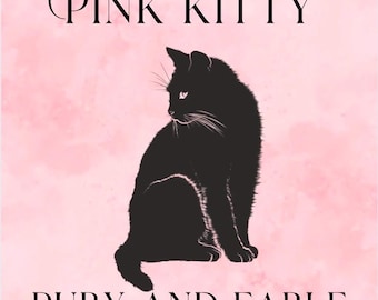 Pink Kitty Perfume/ Cotton Candy Perfume/ Gourmand Perfume/ Sweet Perfume/ Coconut Oil Perfume/ Handmade Perfume/ Roll On Perfume