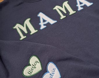 Sudadera bordada para mamá: Personaliza a tu abuela, papá y más