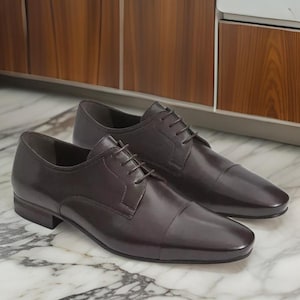 Handmade HBruno Magli Men&#39;s Martico Derby Lace-Up Dress Shoes