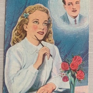 Mexikanische romantische Postkarte