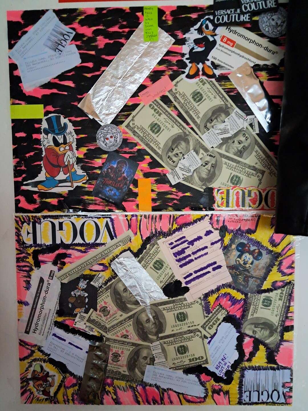 Collage,art,gallery, Pop-up, 90ies, Addiction - Etsy