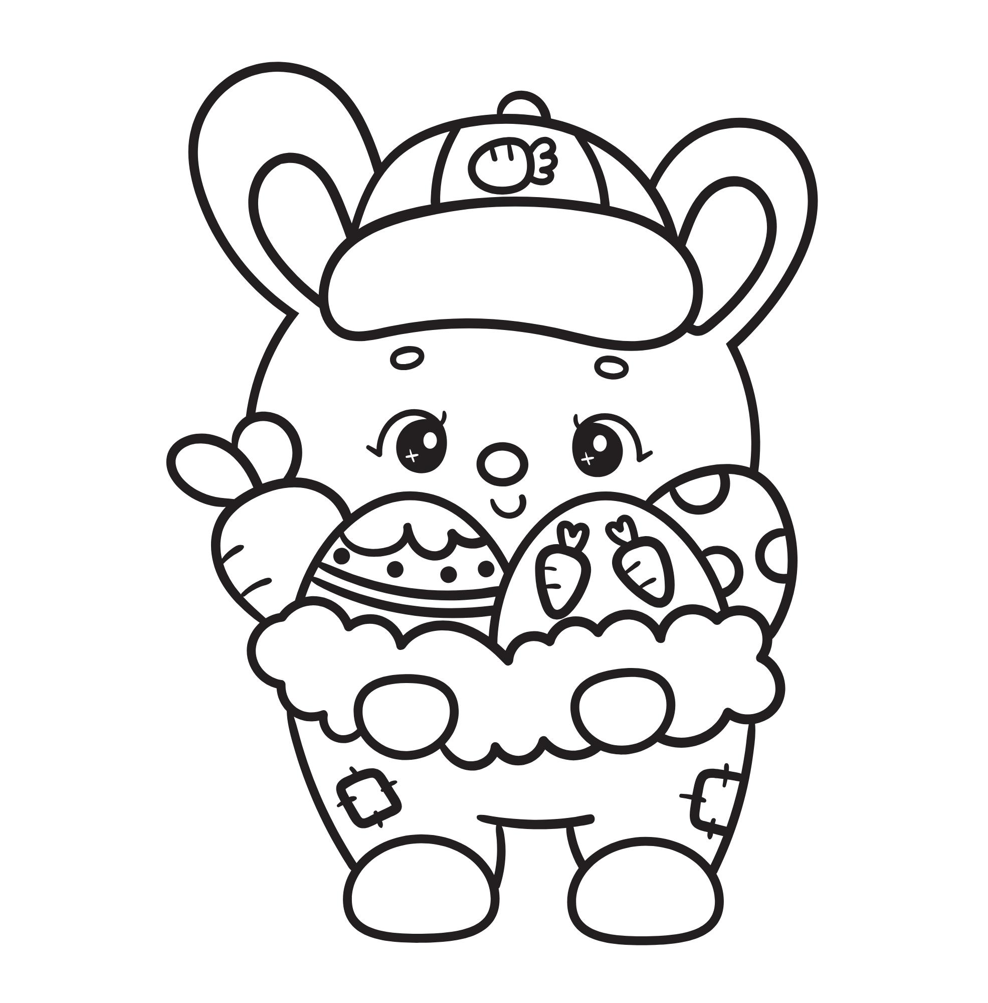 Printable Easter Coloring Books for Kids Coloring Activity Book Easter