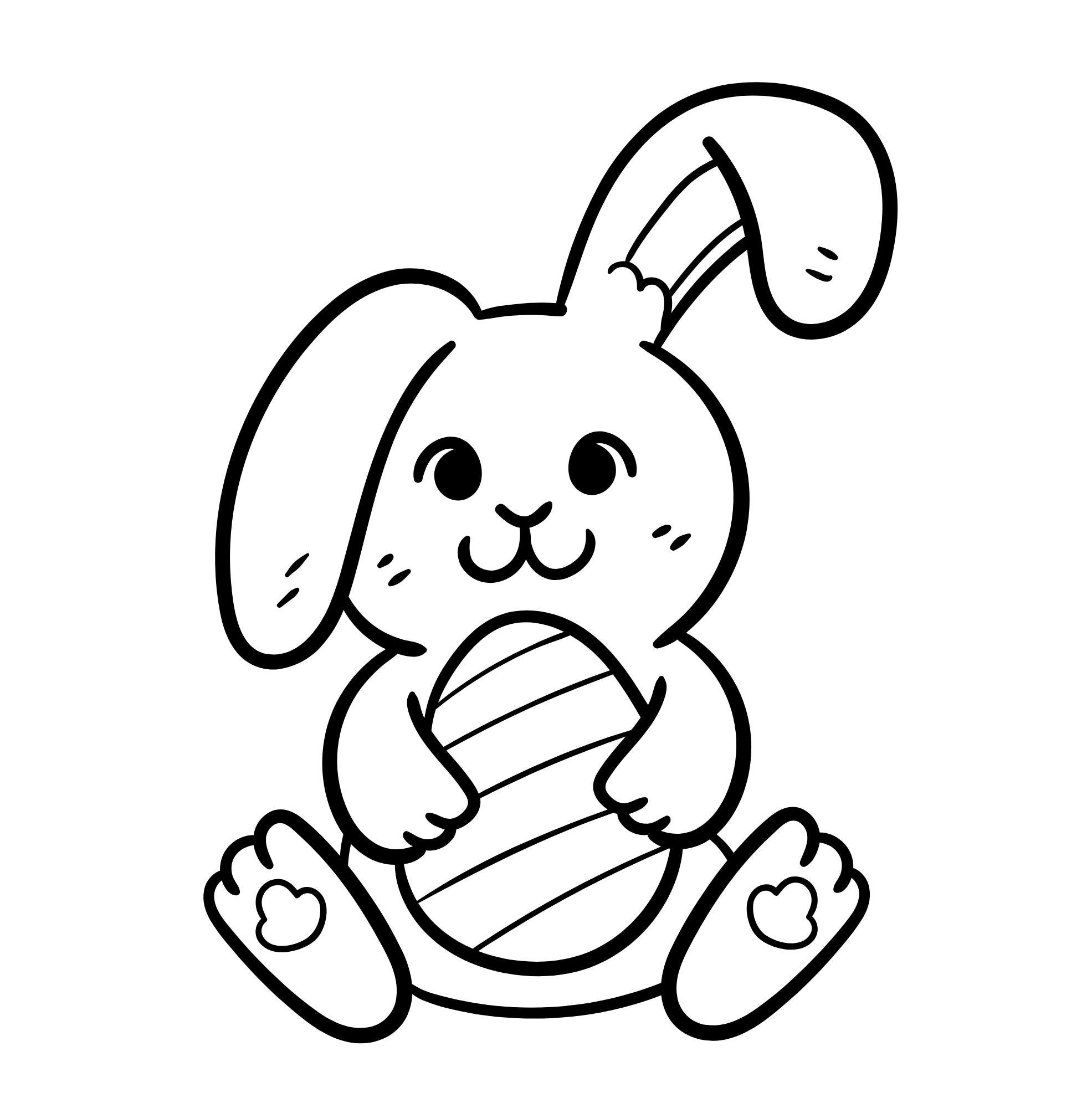 Printable Easter Coloring Books for Kids Coloring Activity Book Easter