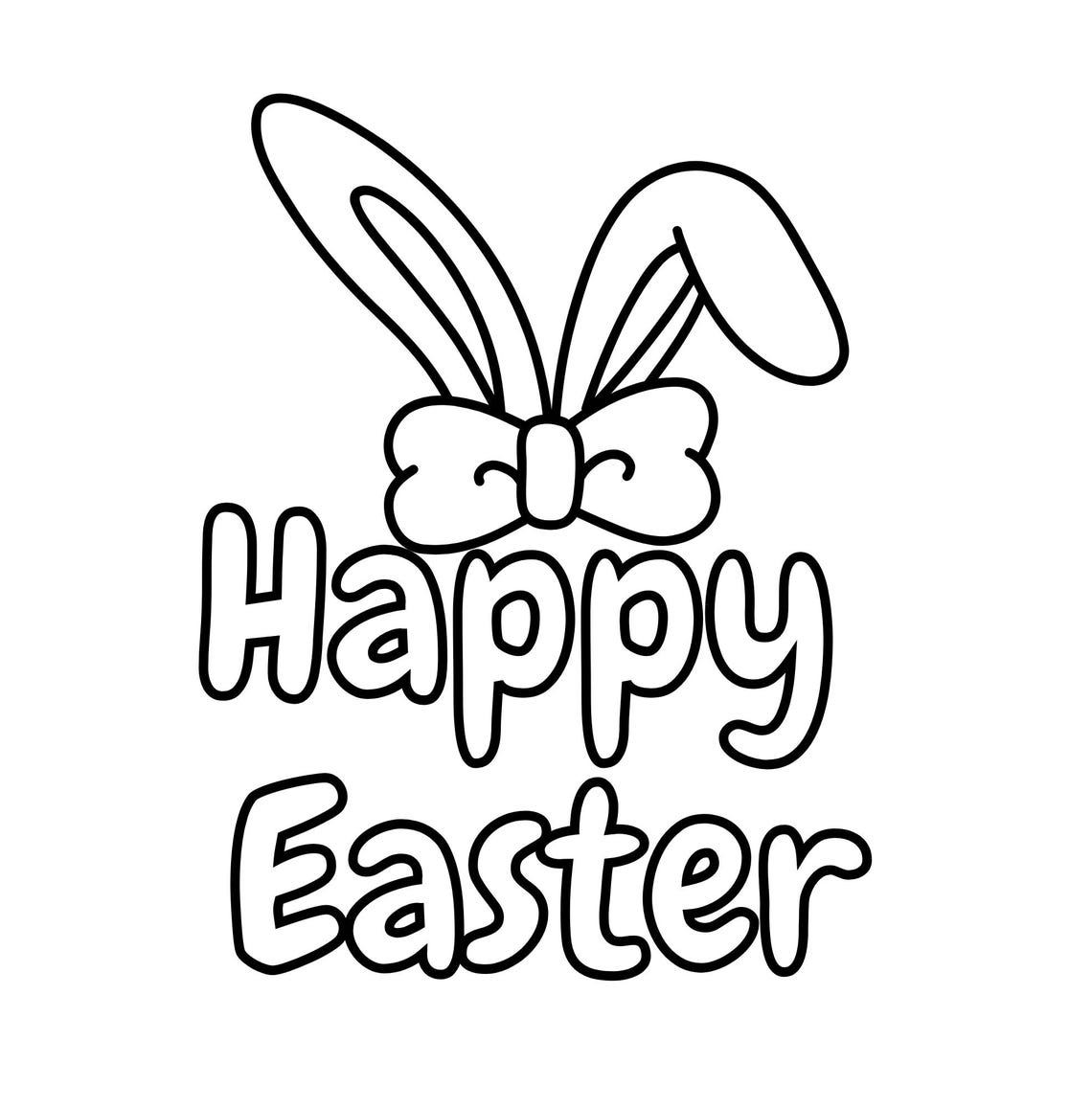 Printable Easter Coloring Books for Kids Coloring Activity Book Easter
