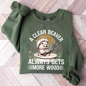 Dirty Humor Beaver T-Shirt: Adult Gag Gift Tee