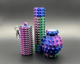 3D Print File Bundle: Spiky Fidget Spinners - Sensory Toys (3mf and stl files)