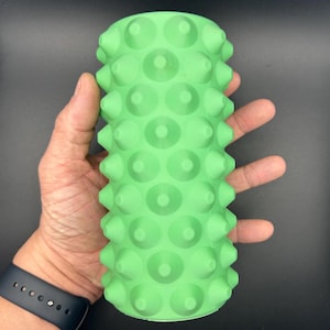3D Print File - Foot and Hand Roller | Rumble Texture | 3D Printed Massager, Stim Toy | Unique Stim Toys, Gift for Her, Gift for Him