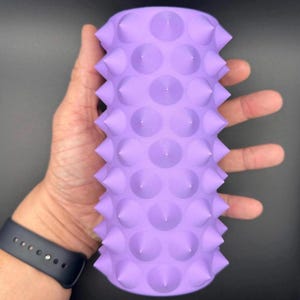3D Print File - Foot and Hand Roller | Spiky Texture | 3D Printed Massager, Stim Toy | Unique Stim Toys, Gift for Her, Gift for Him