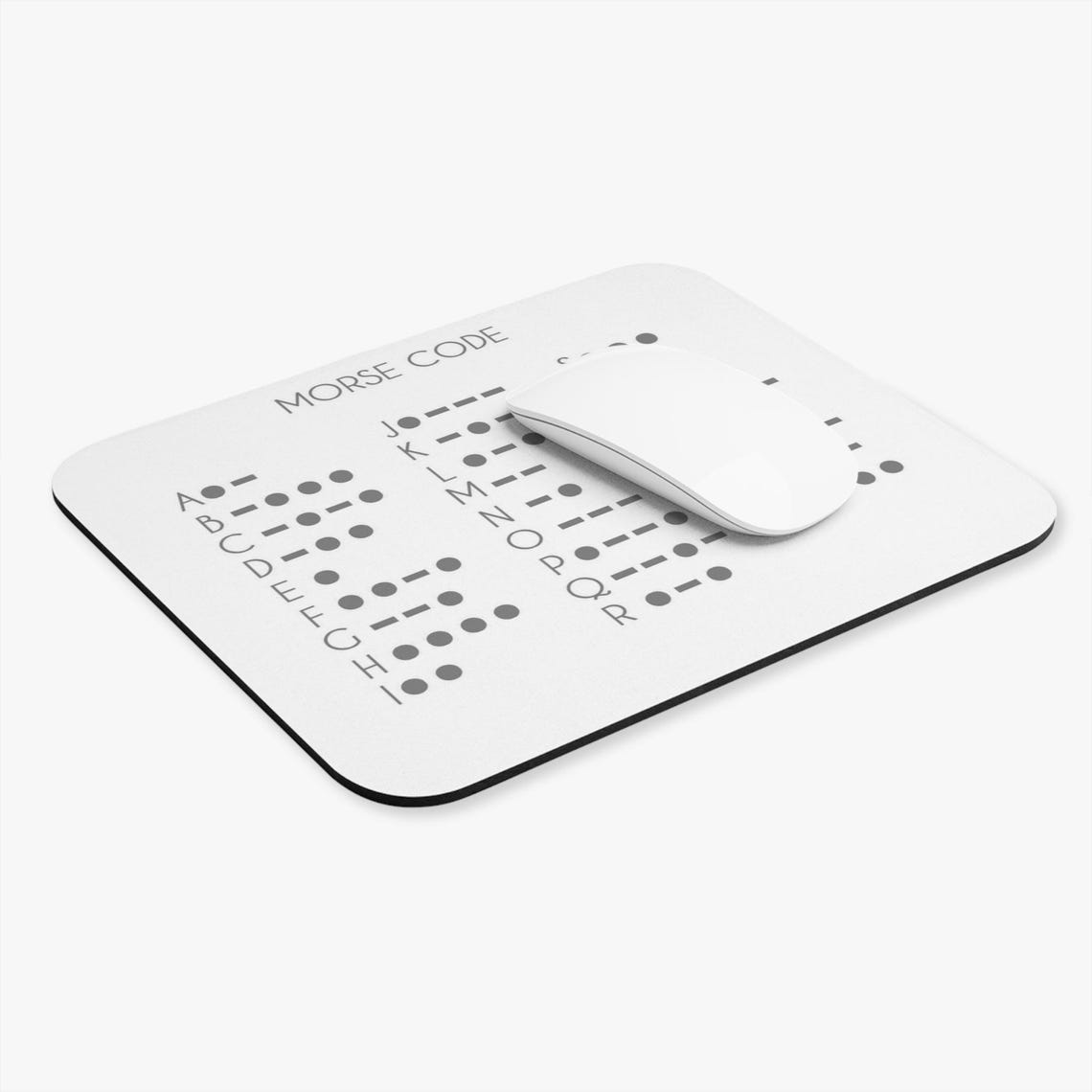 Morse Code Mouse Pad - Etsy