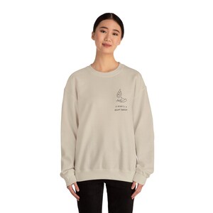 A heart's a heavy burden, Ghibli Quote Sweatshirt image 4