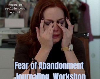 Fear of Abandonment Journal Prompts, Relationship Fears Guided Journaling, Healing Anxious Attachment Style Workbook, Rewire Attachment PDF