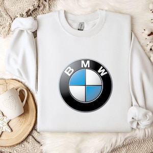 BMW Hoodie, Classic BMW Logo Hooded Sweatshirt, Car Enthusiast Hoodie, Motorsport Fan Apparel, BMW Lover Gift, Casual bmw Pullover,