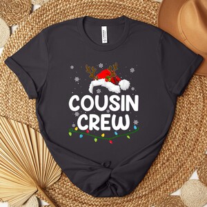 Cousin Crew Hats Christmas Shirts, Christmas Pajamas, Cousin Crew Christmas shirts, Christmas Shirts, Christmas Pajama Tops, Cousin Crew