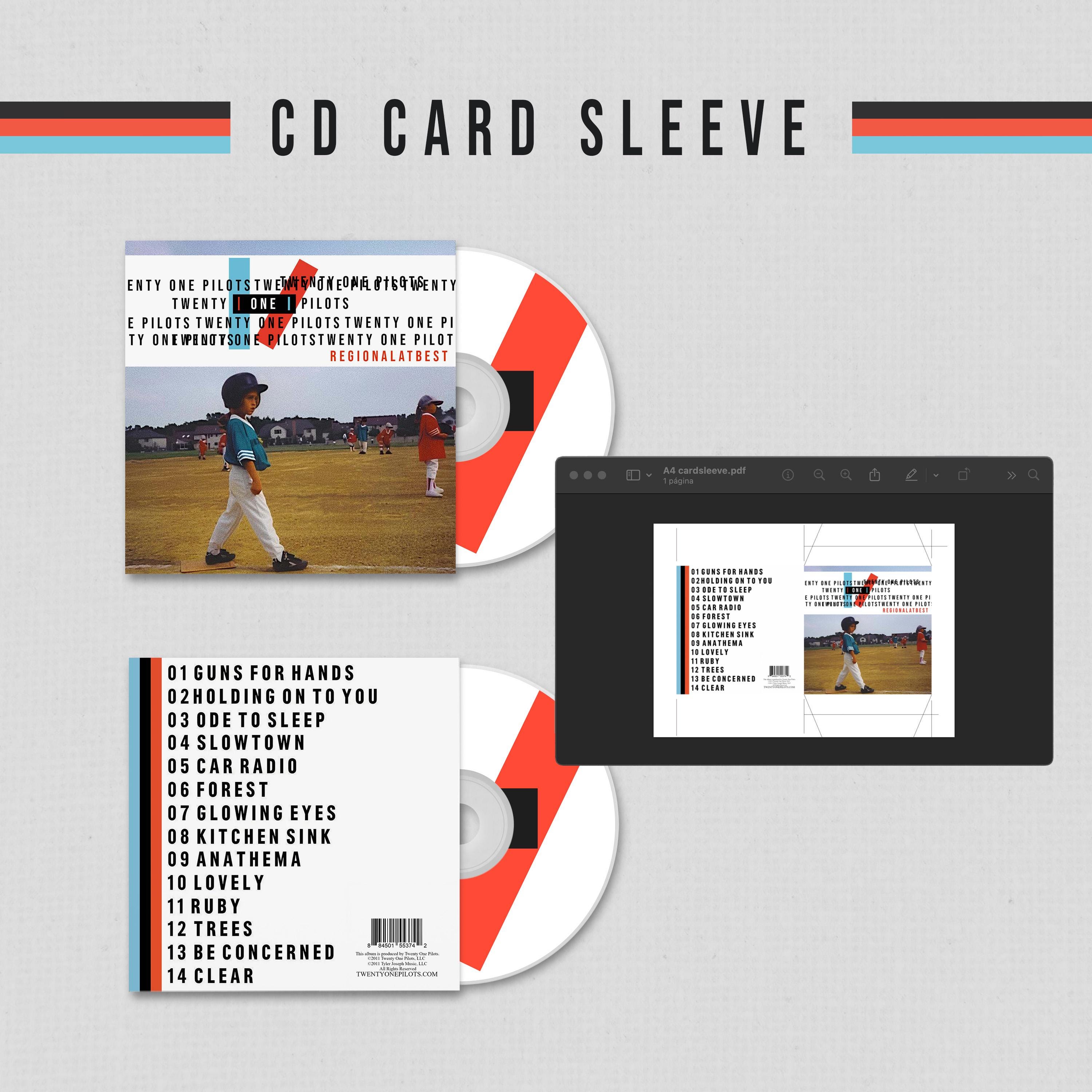 Regional at Best Cd Case Pdf Printable Template - Downloadable Cd