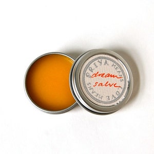 Dream Salve - orange blossom, citrus, and lavender salve for peaceful sleep (1 oz screwtop tin)