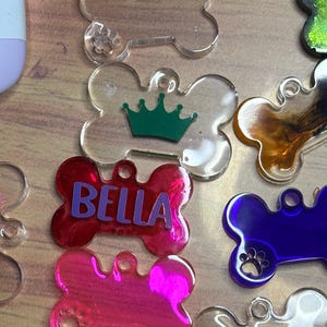 Customized Resin Pet Tags