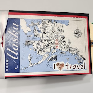 Anchorage Alaska travel scrapbook