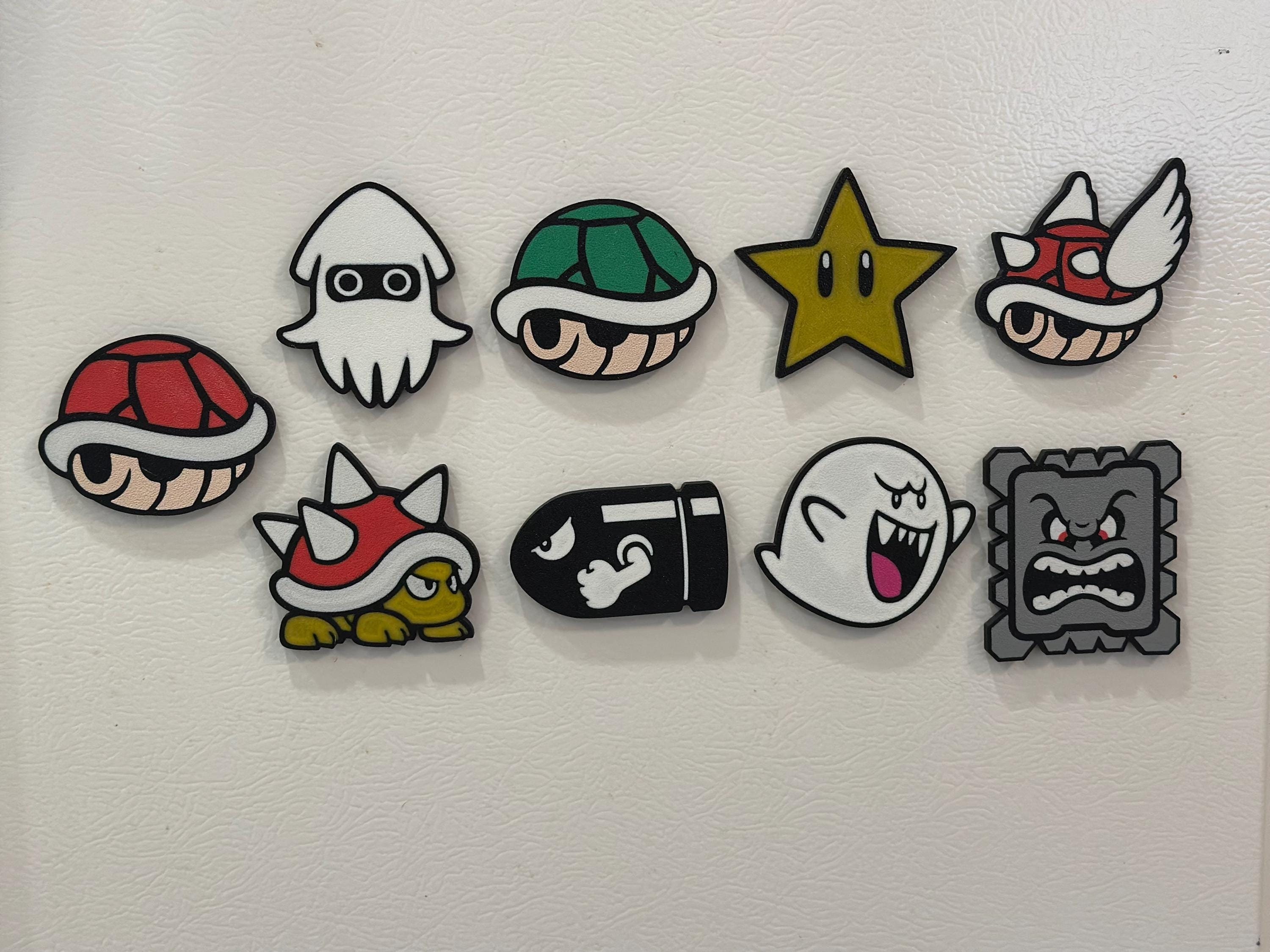Super Mario Bros themed Magnets