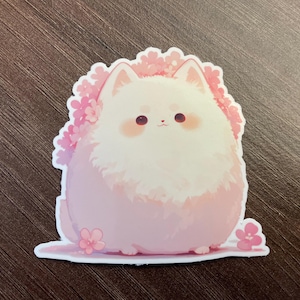 Linda pegatina para perros, pegatina de animales, pegatina de botella de agua, suministros BuJo, pegatina para niños, regalo para amantes de los perros, laminado