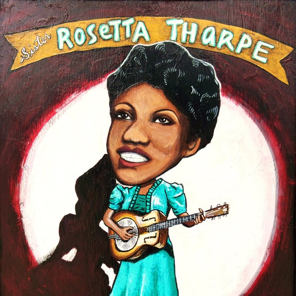 Sister Rosetta Tharpe giclee print