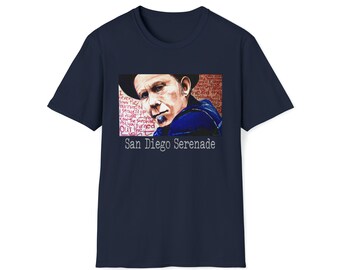 Tom Waits San Diego Serenade Unisex Softstyle T-Shirt