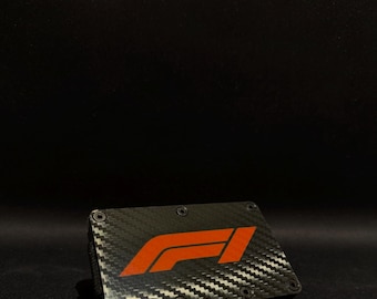 Formula F1 Minimalist Carbon wallet, Card holder, Men's wallet, for boyfriend, for husband, gift for F1 Fan, McLaren, Ferrari, Mercedes