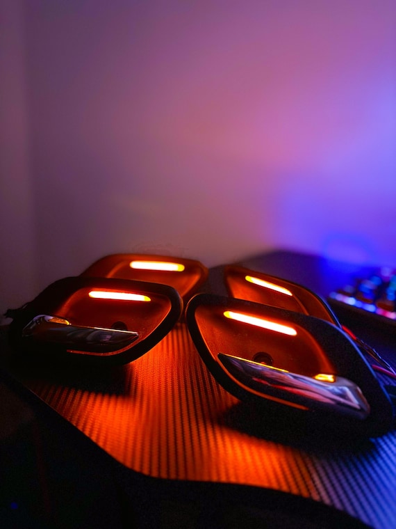 BMW E39 E38 Illuminated interior Door Handles | OEM look | (Set of 4) | Gift for Him