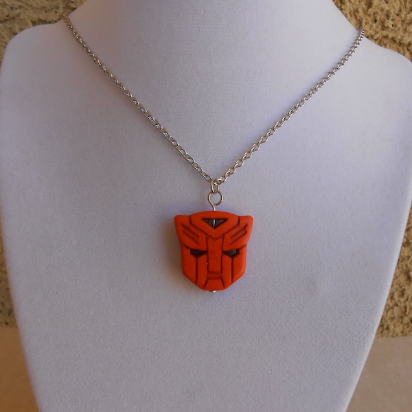 Transformers Autobots Howlite Necklace