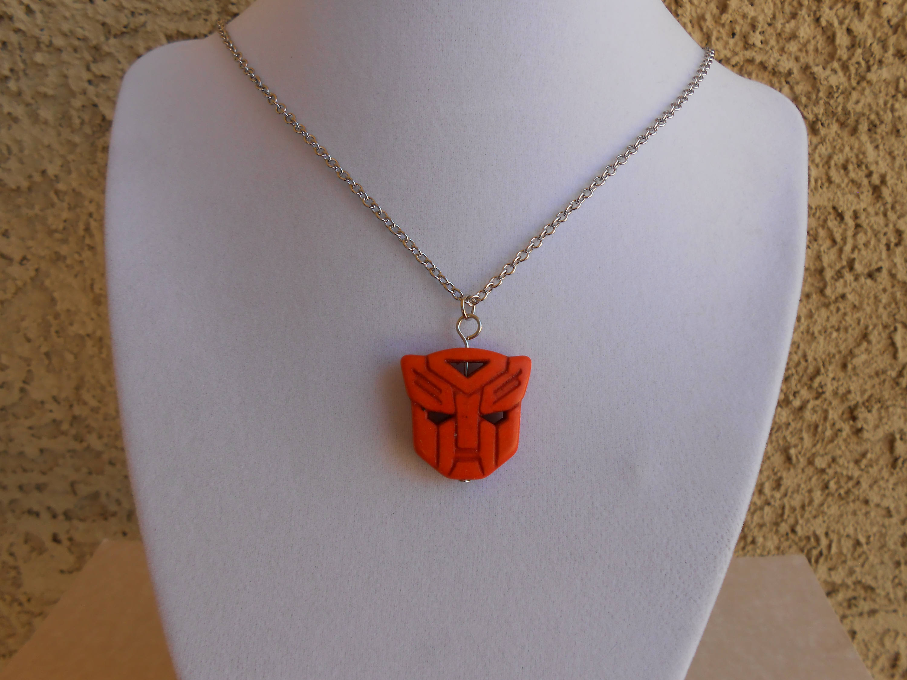 Transformers Autobots Howlite Necklace Etsy