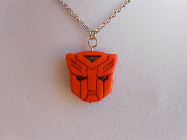 Transformers Autobots Howlite Necklace image 2