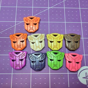 Transformers Autobots Howlite Necklace image 3