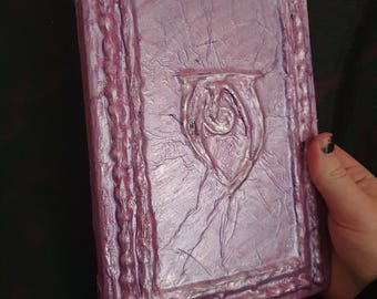Skyrim inspirierte Beschwörung Zauberbuch Notizbuch Journal