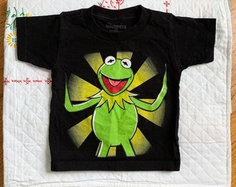 2T Kids Tee, Kermit the Frog T Shirt EXC