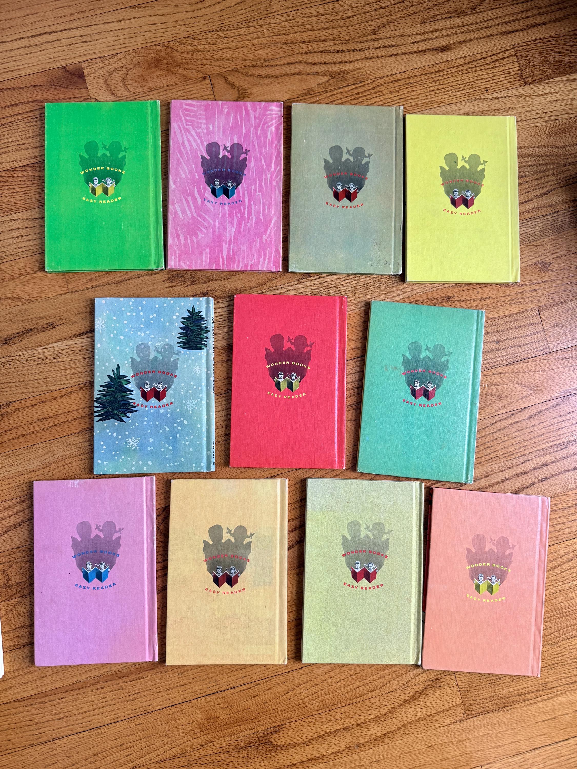 Vintage 60s-70s Easy Reader Wonder Books CHOOSE (hardcover) - Etsy