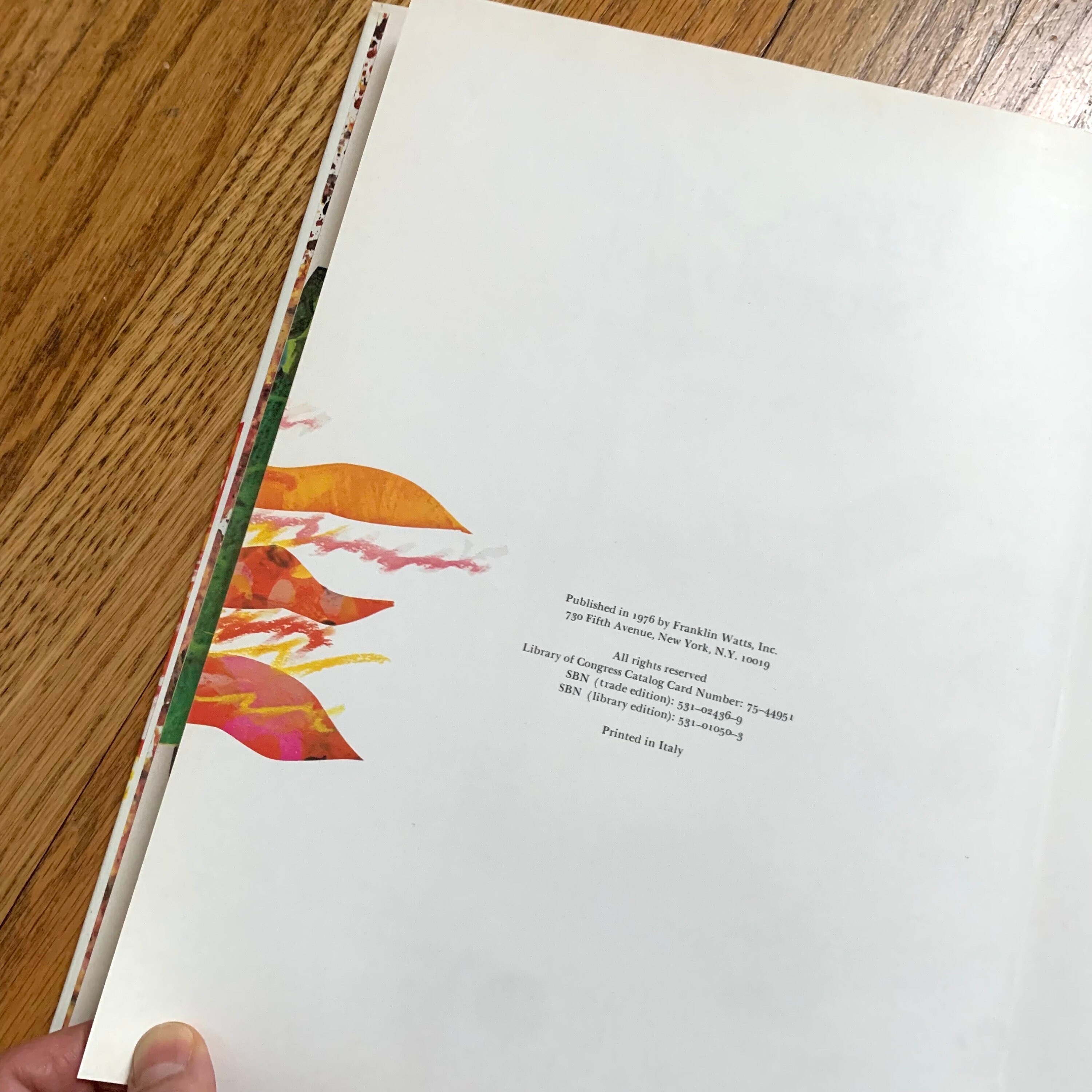 Vintage 1976 Eric Carle's Storybook: Seven Tales by the