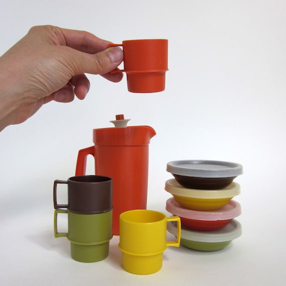 TUPPERWARE TOYS Mini Serve It Set in Original Box 1979 Etsy