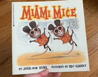 Miami Mice by Jovial Bob Stine 1986 Pb VGC, Vintage 1980s Childrens Book