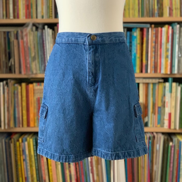 Kids 8-10 Vintage 1990s Shorts, Bugle Boy High Waist Denim Shorts