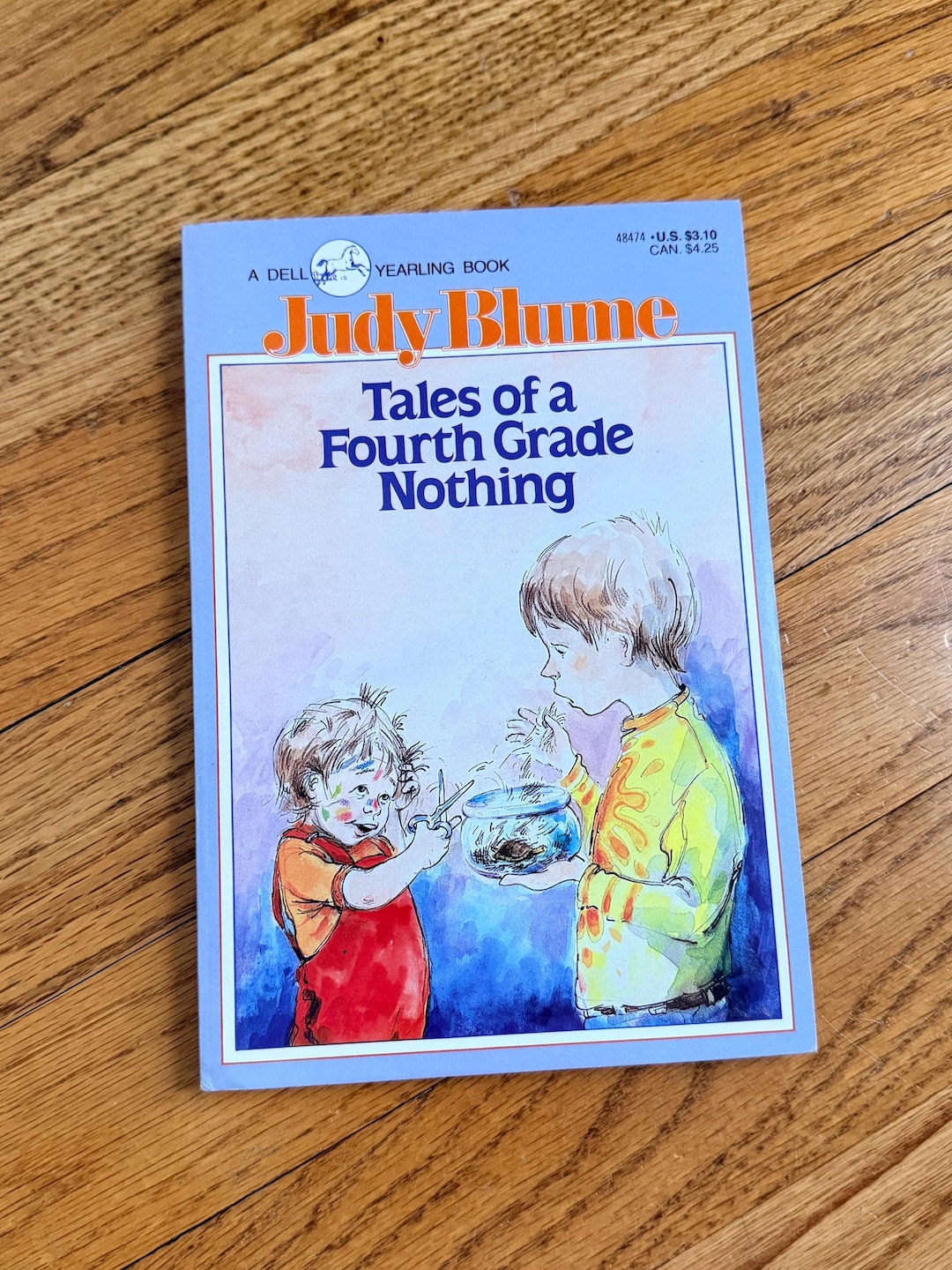 1986 Tales of A Fourth Grade Nothing by Judy Blume (paperback) - Etsy