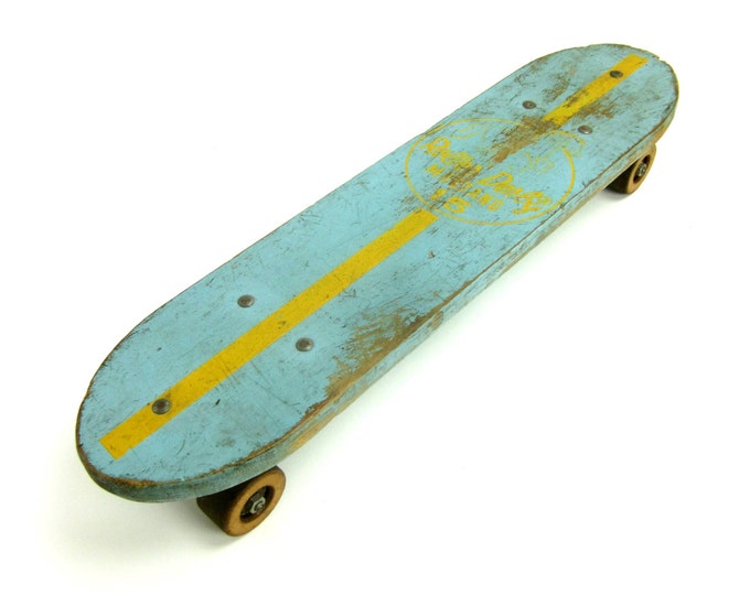 Vintage Roller Derby Mustang 15 Skateboard Etsy