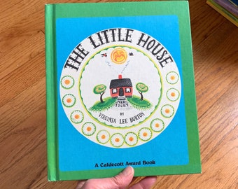 Vintage 1970s Childrens Book, The Little House by Virginia Lee Burton Hc, Caldecott Medal Winner